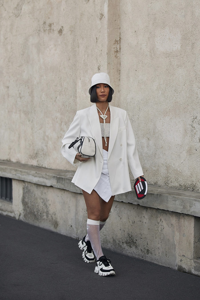 Skort at Milan Fashion Week